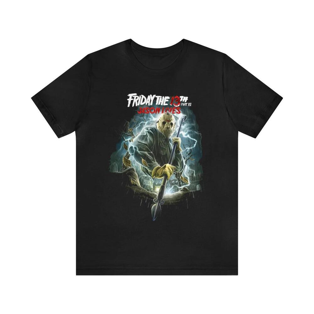 Friday The 13Th Part 6 Jason Lives Bella Canvas Unisex Jersey Short Sleeve Tee